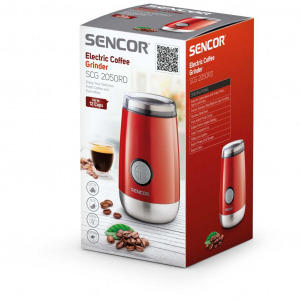 Sencor SCG 2050RD elektromos kávédaráló piros